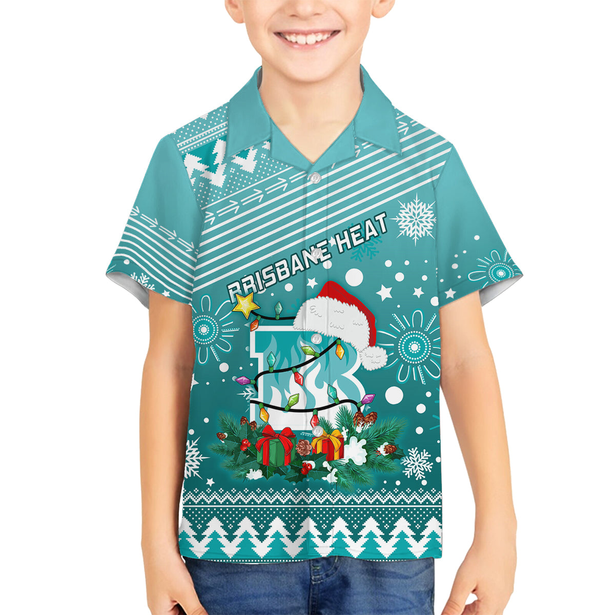 custom-heat-bbl-family-matching-off-shoulder-long-sleeve-dress-and-hawaiian-shirt-christmas-vibe-2023