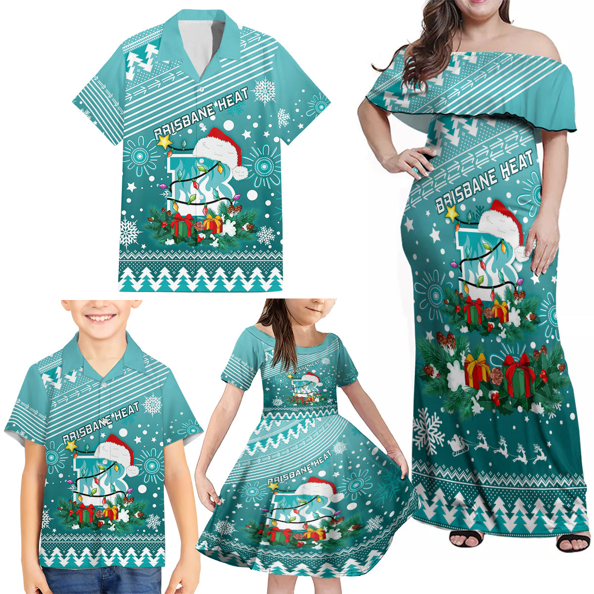 custom-heat-bbl-family-matching-off-shoulder-maxi-dress-and-hawaiian-shirt-christmas-vibe-2023