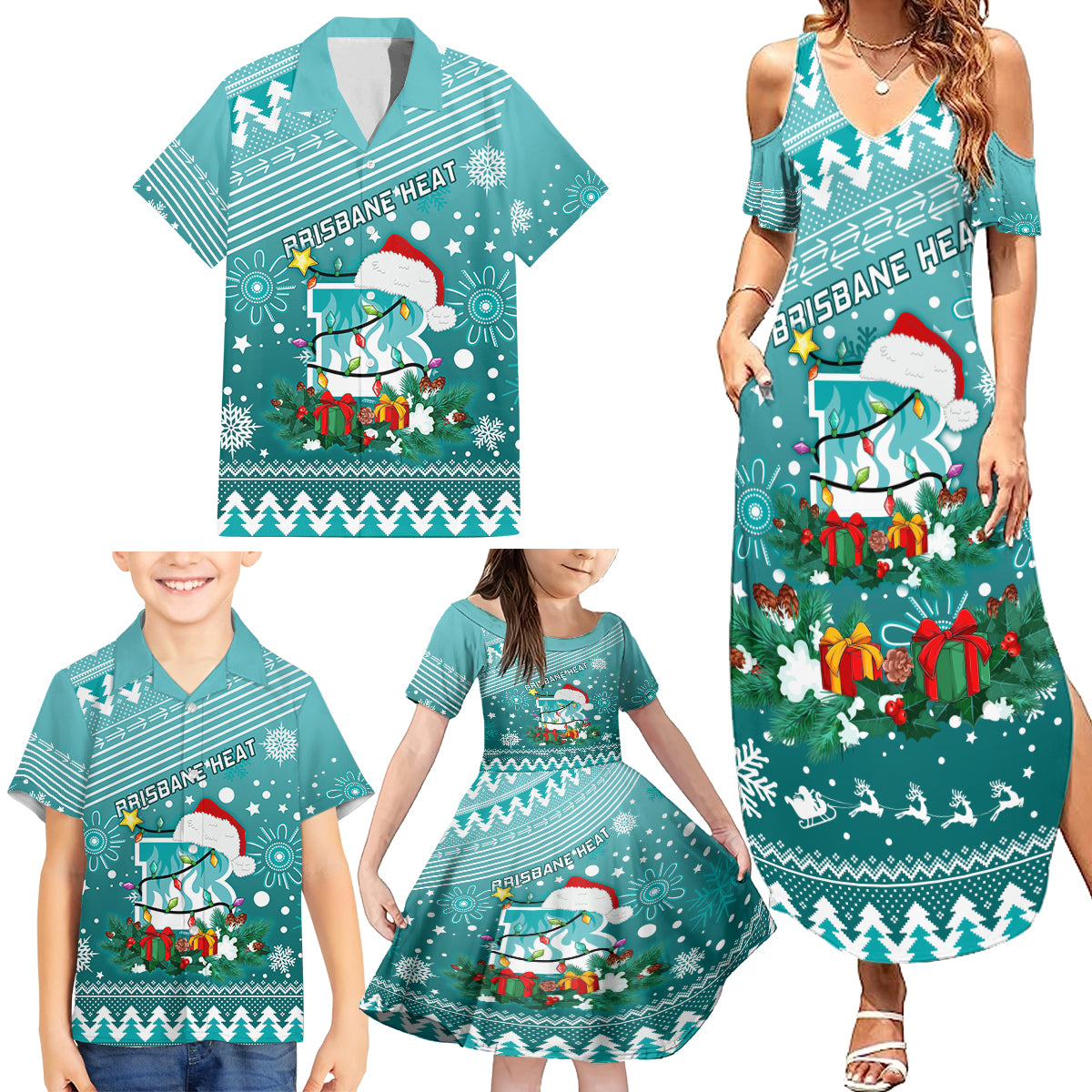 custom-heat-bbl-family-matching-summer-maxi-dress-and-hawaiian-shirt-christmas-vibe-2023