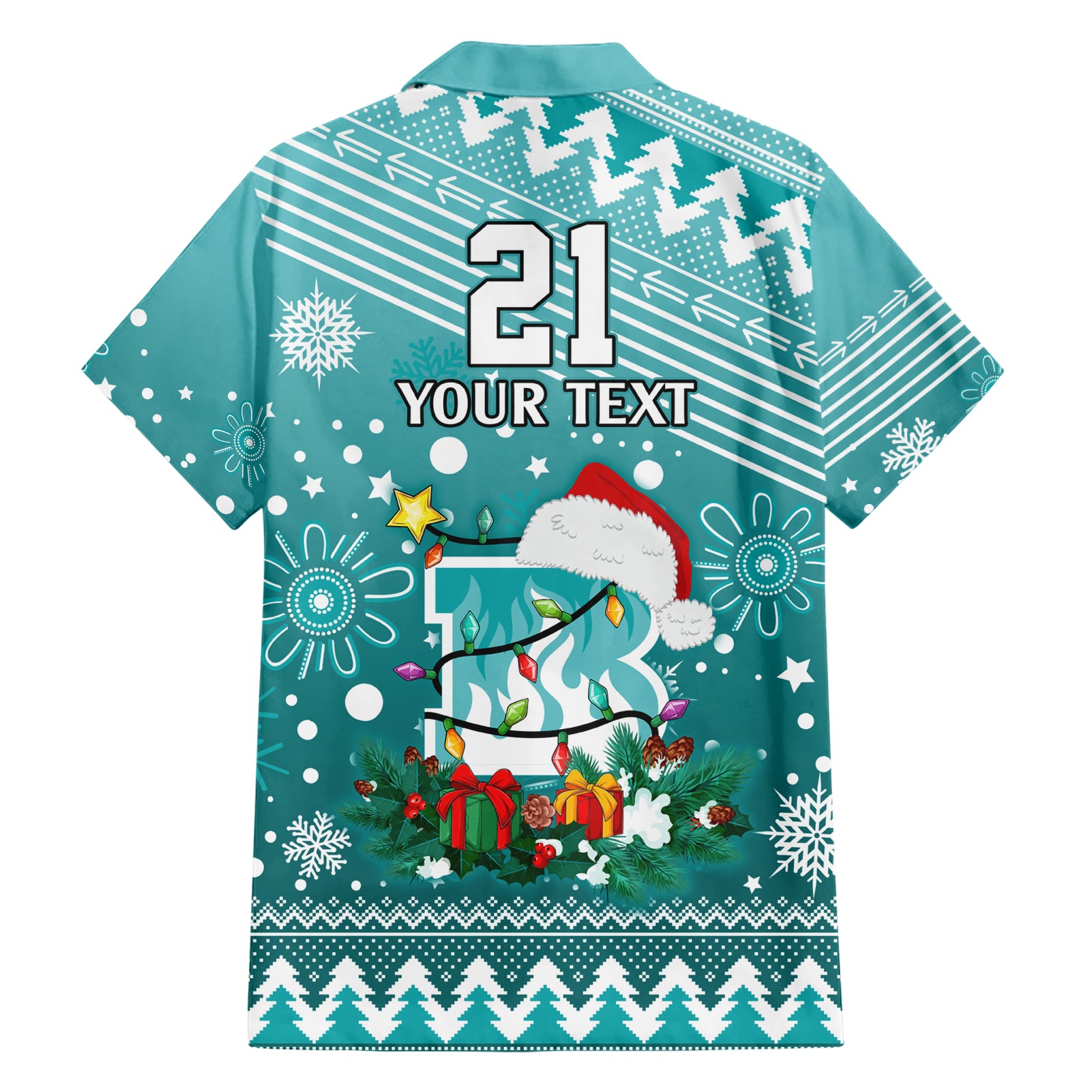 Custom Heat BBL Hawaiian Shirt Christmas Vibe 2023 - Vibe Hoodie Shop