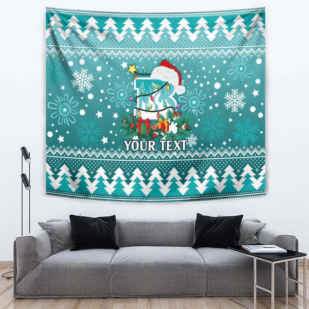 Custom Heat BBL Tapestry Christmas Vibe 2023 - Vibe Hoodie Shop