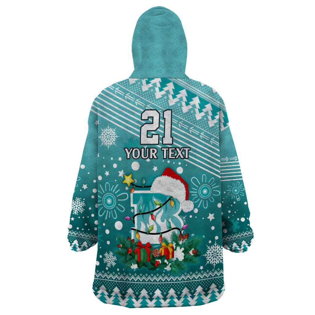 Custom Heat BBL Wearable Blanket Hoodie Christmas Vibe 2023 - Vibe Hoodie Shop