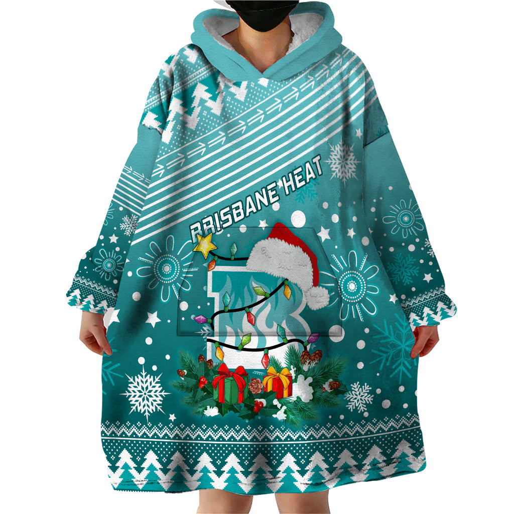 Custom Heat BBL Wearable Blanket Hoodie Christmas Vibe 2023 - Vibe Hoodie Shop