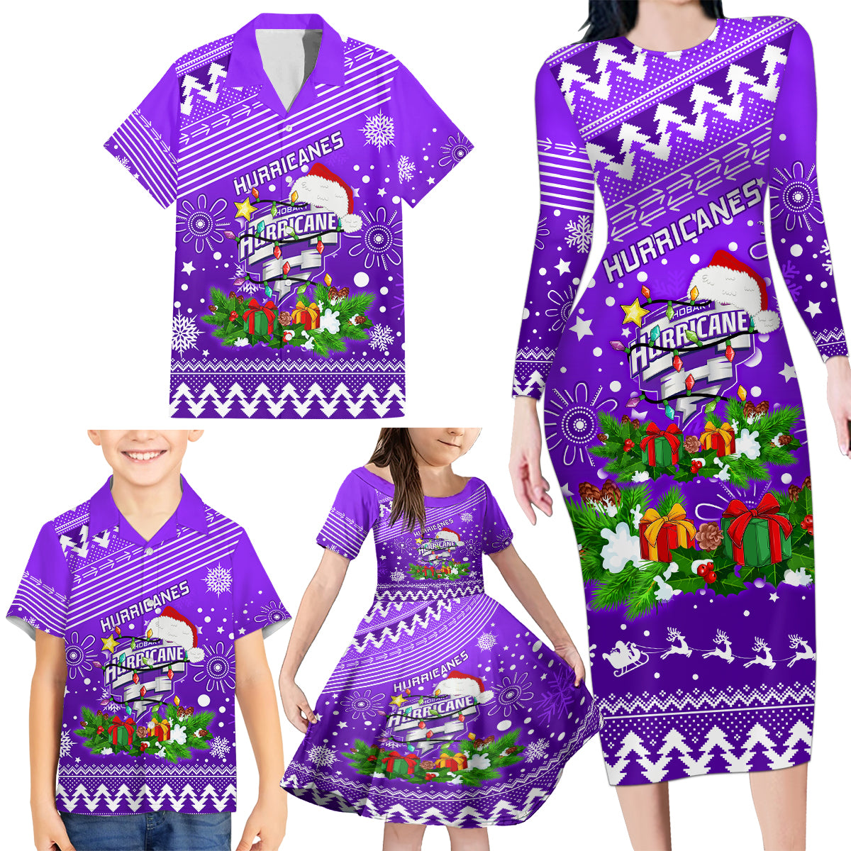 custom-hurricanes-bbl-family-matching-long-sleeve-bodycon-dress-and-hawaiian-shirt-christmas-vibe-2023