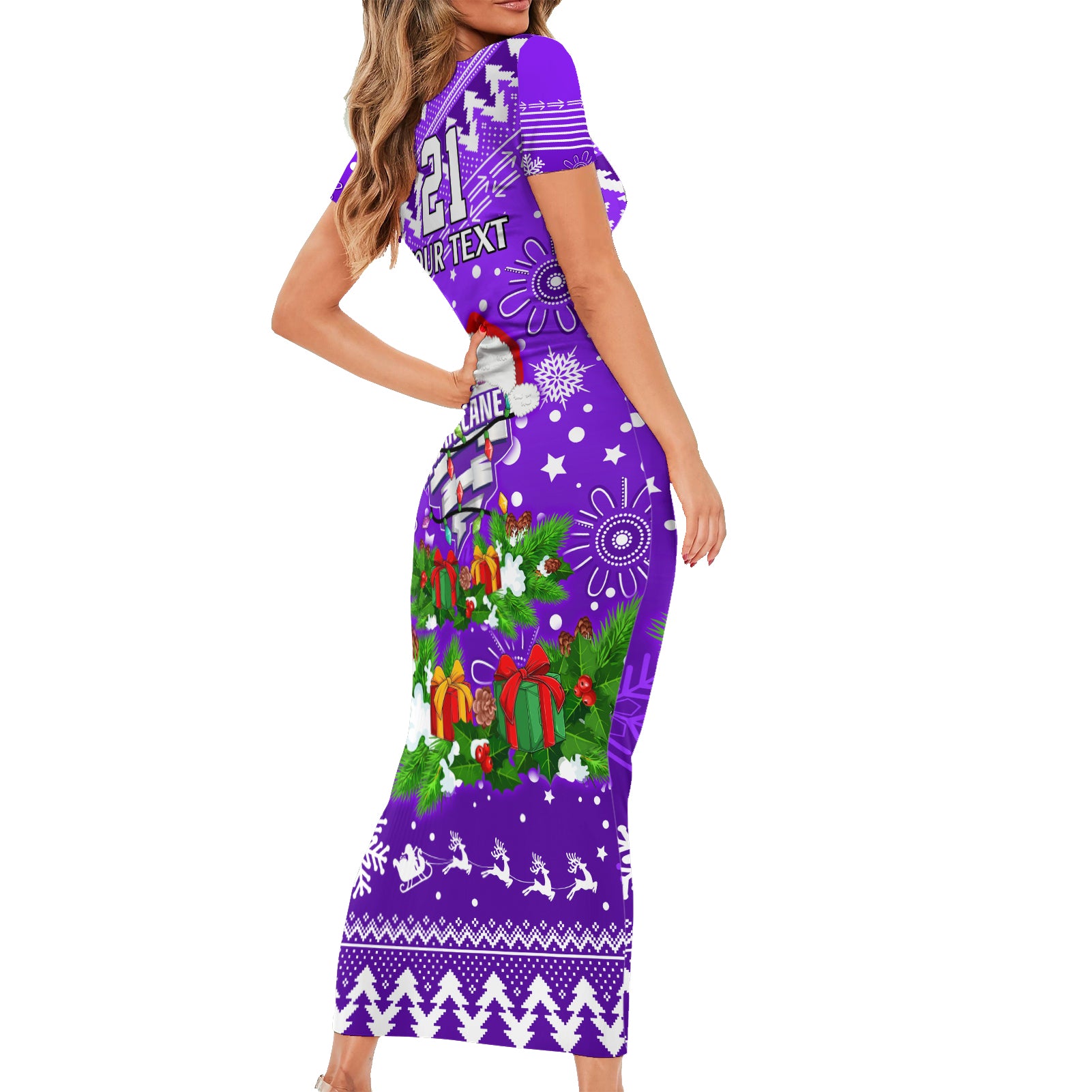 custom-hurricanes-bbl-family-matching-short-sleeve-bodycon-dress-and-hawaiian-shirt-christmas-vibe-2023