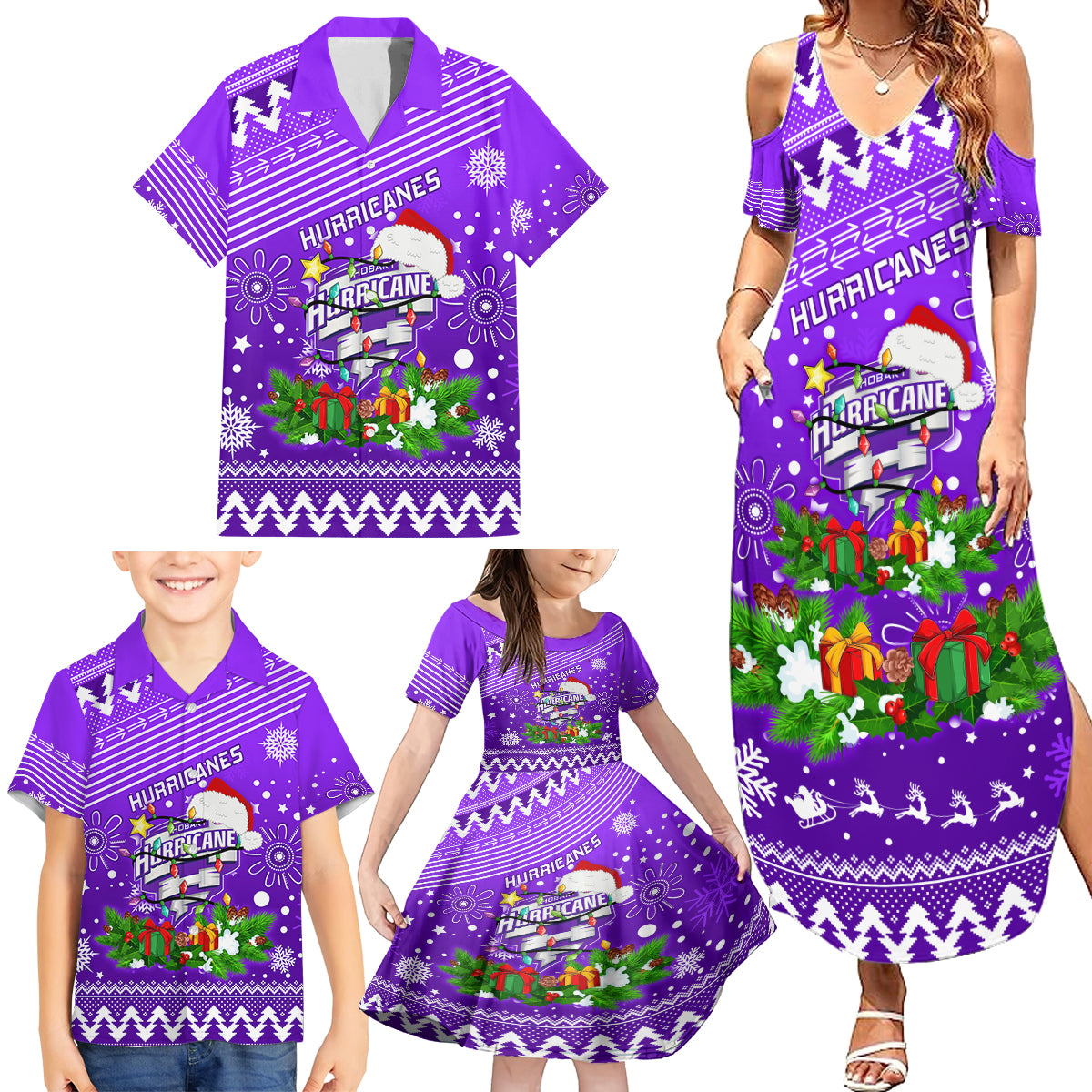 custom-hurricanes-bbl-family-matching-summer-maxi-dress-and-hawaiian-shirt-christmas-vibe-2023