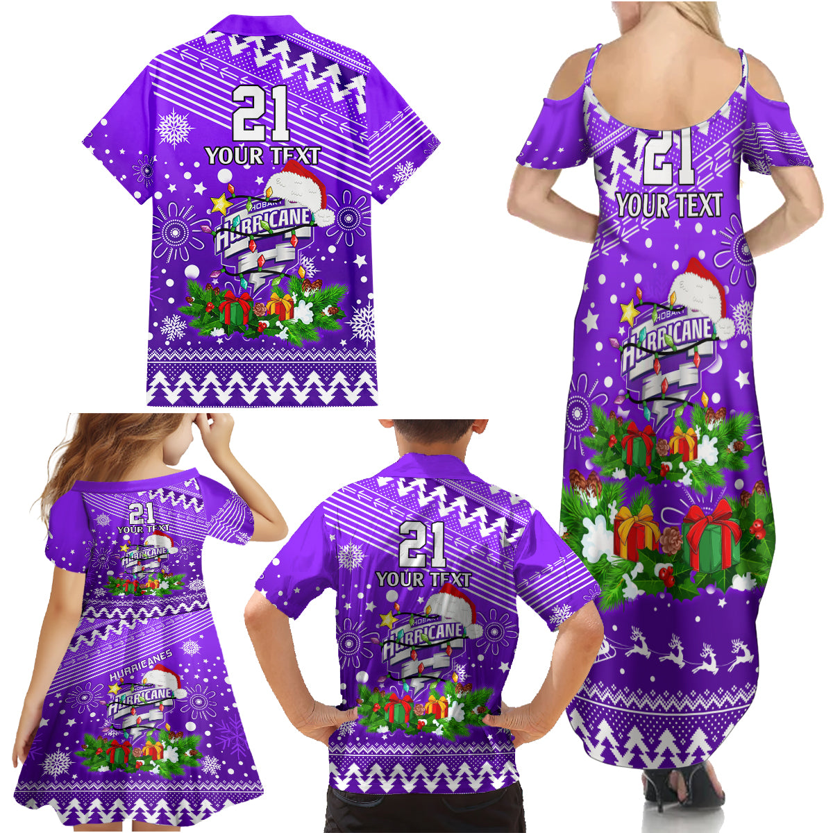 custom-hurricanes-bbl-family-matching-summer-maxi-dress-and-hawaiian-shirt-christmas-vibe-2023