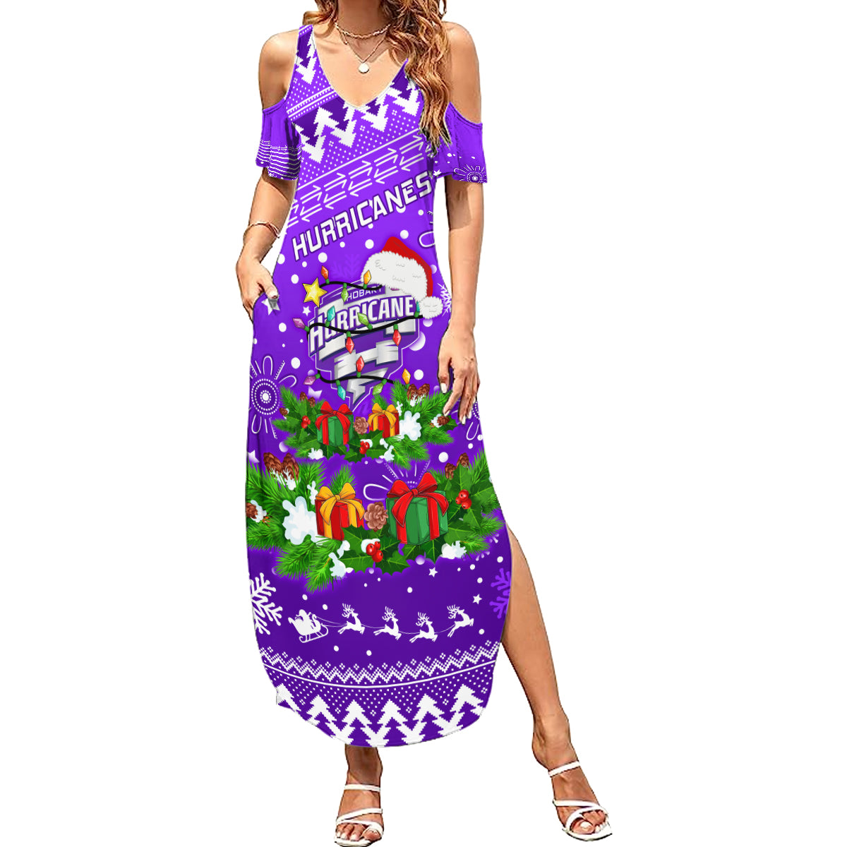 custom-hurricanes-bbl-family-matching-summer-maxi-dress-and-hawaiian-shirt-christmas-vibe-2023