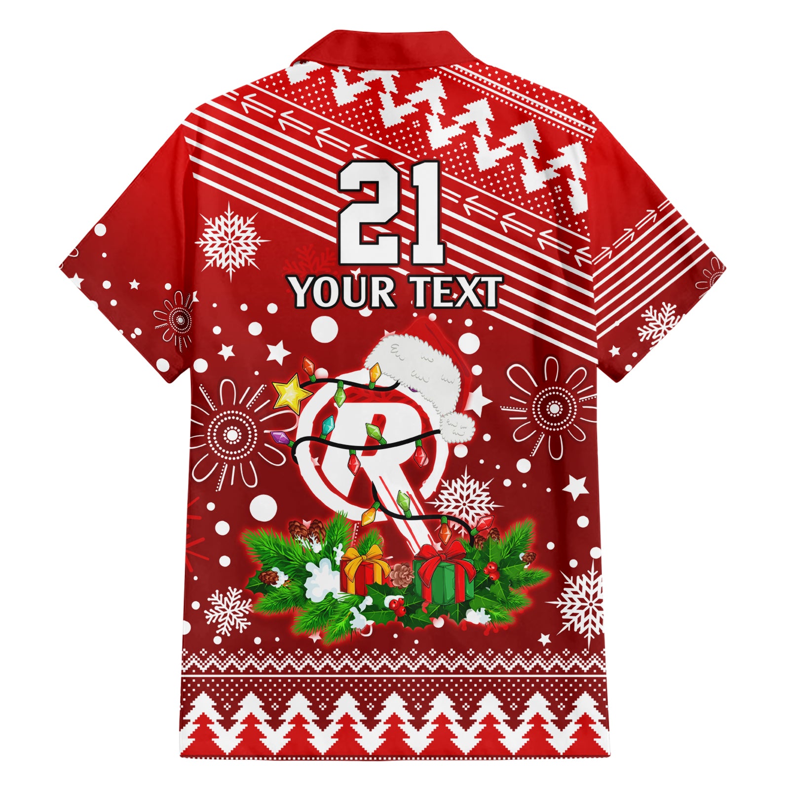 Custom Renegades BBL Hawaiian Shirt Christmas Vibe 2023 - Vibe Hoodie Shop