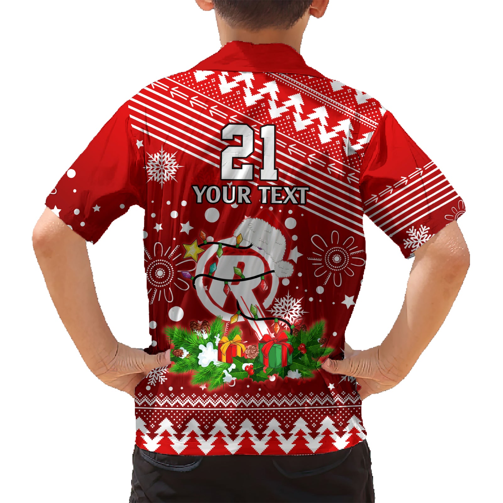 Custom Renegades BBL Hawaiian Shirt Christmas Vibe 2023 - Vibe Hoodie Shop