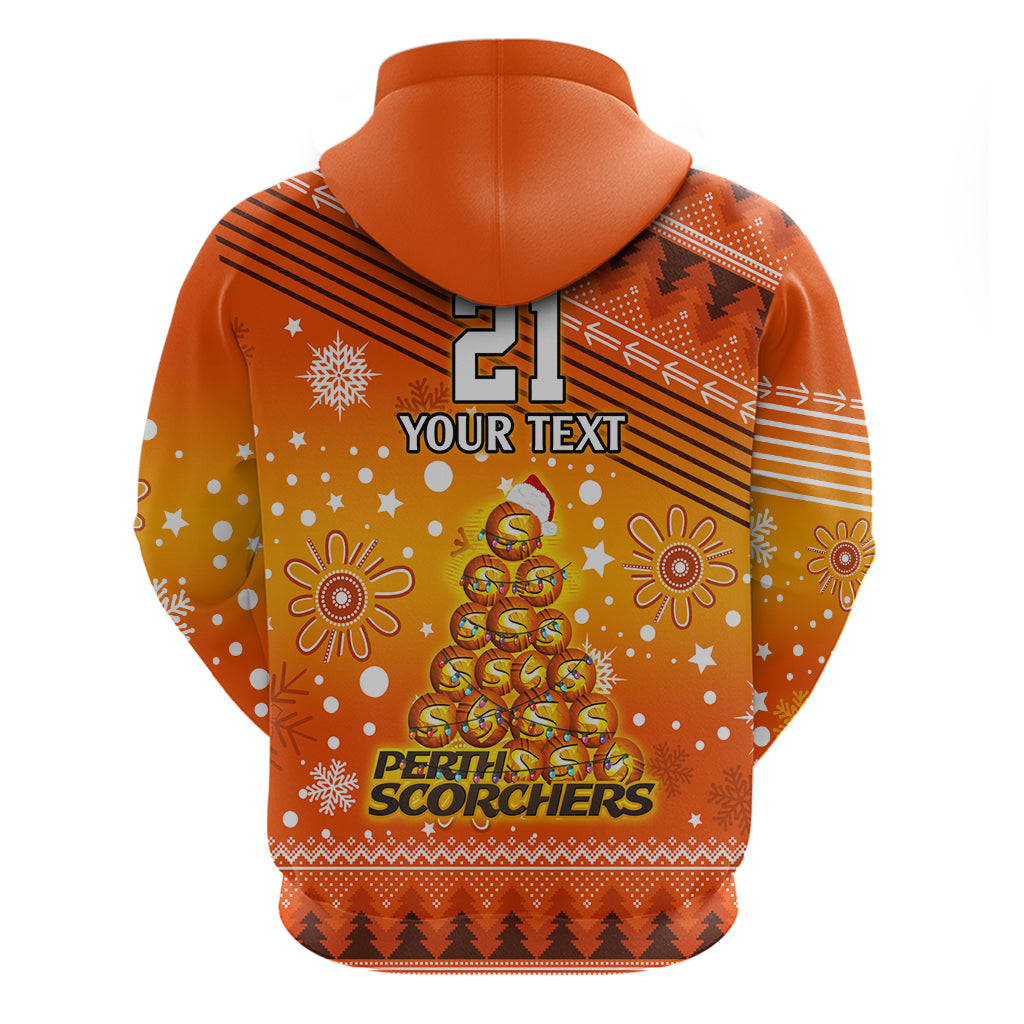 Custom Scorchers BBL Hoodie Christmas Vibe 2023 LT9 - Vibe Hoodie Shop
