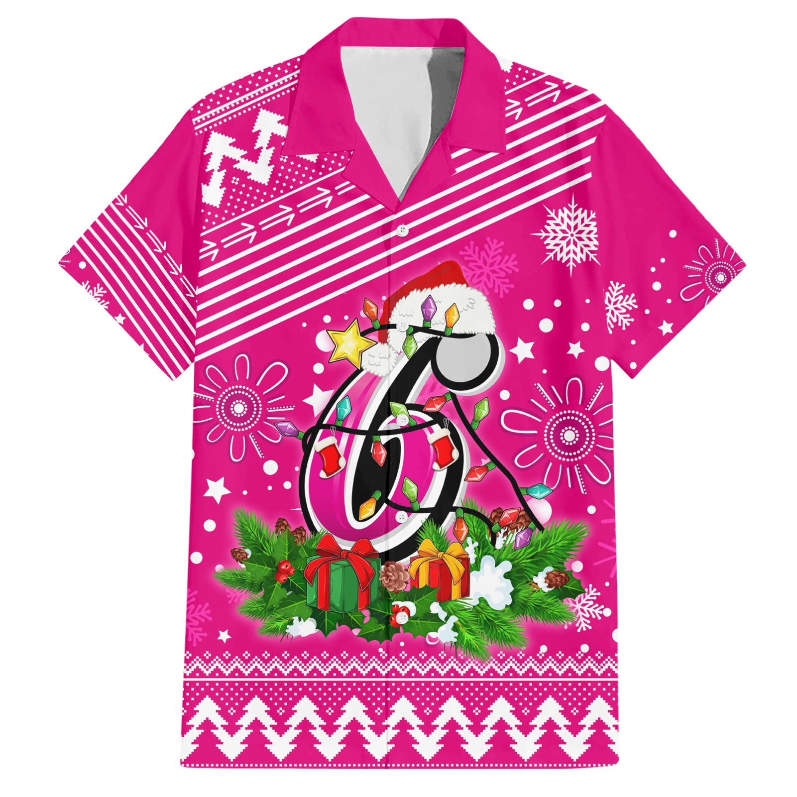 Custom Sixers BBL Hawaiian Shirt Christmas Vibe 2023 - Vibe Hoodie Shop