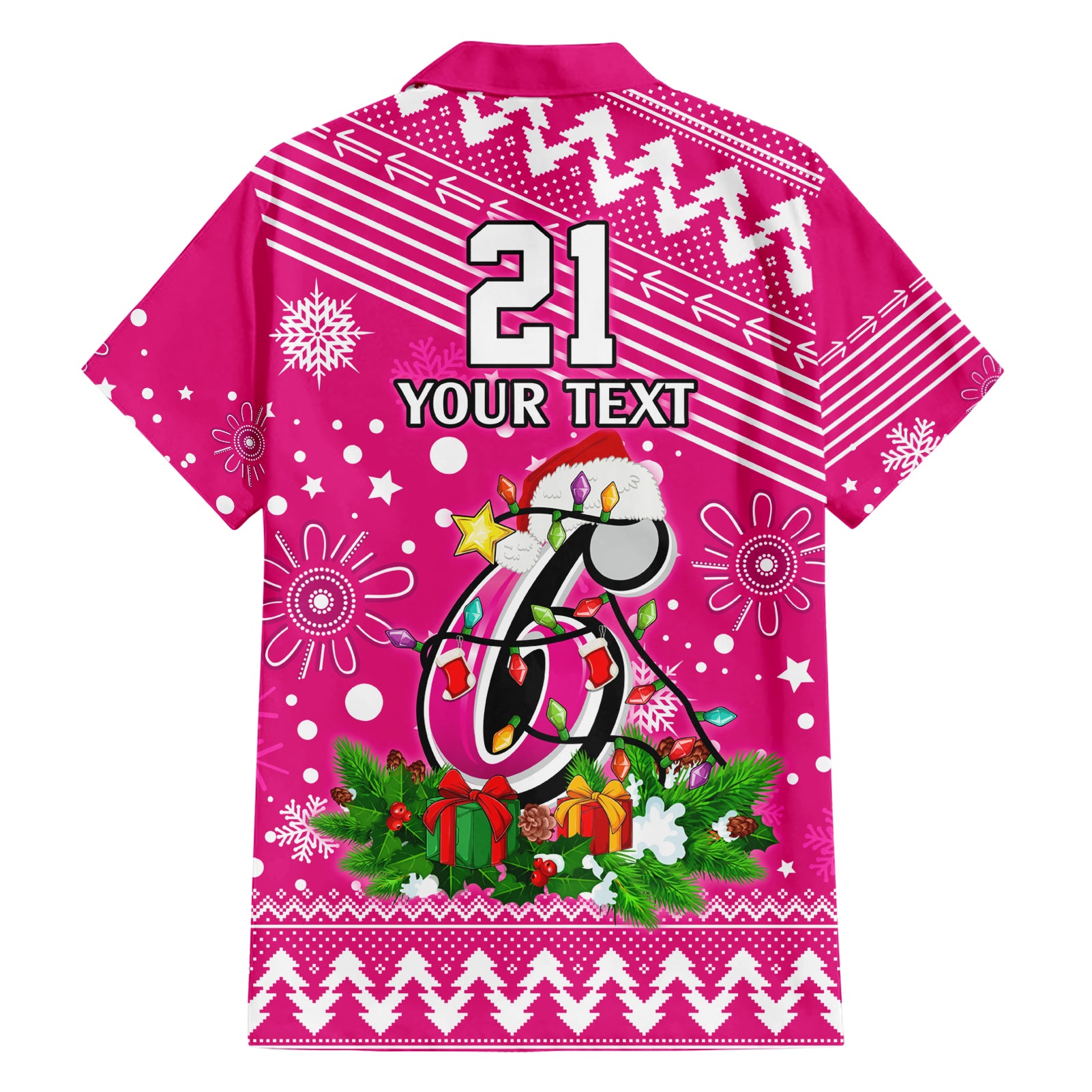 Custom Sixers BBL Hawaiian Shirt Christmas Vibe 2023 - Vibe Hoodie Shop
