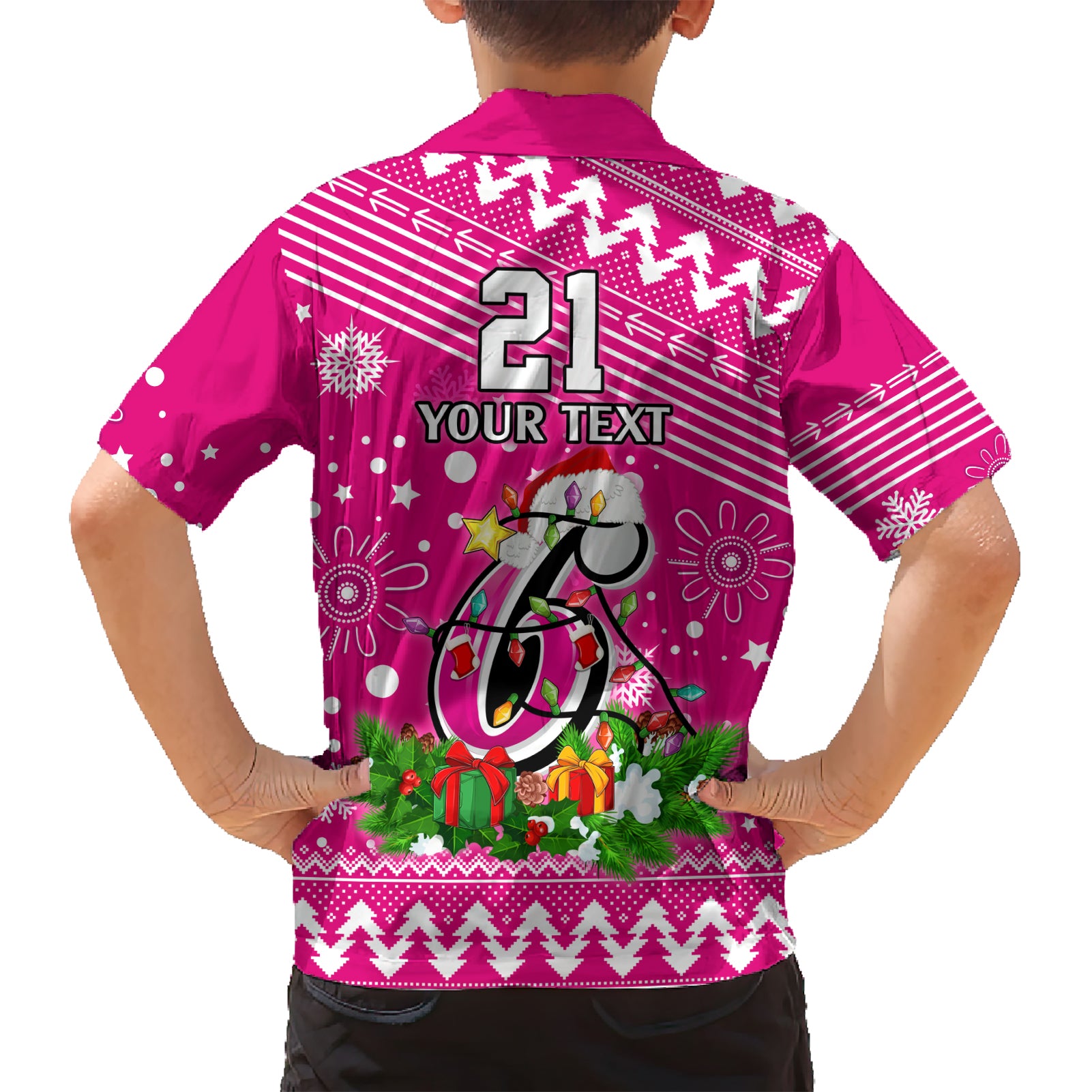 Custom Sixers BBL Hawaiian Shirt Christmas Vibe 2023 - Vibe Hoodie Shop