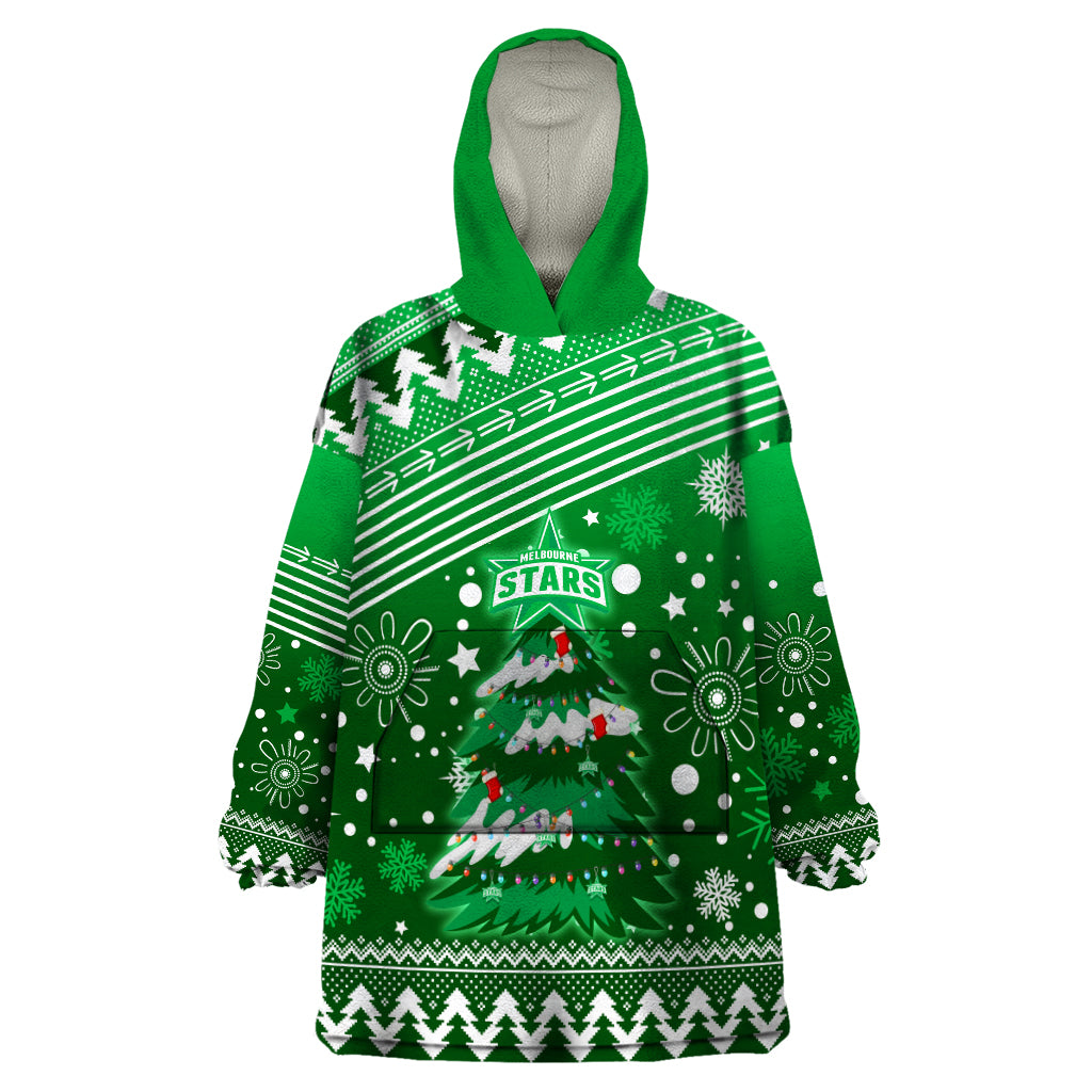 Custom Stars BBL Wearable Blanket Hoodie Christmas Vibe 2023 - Vibe Hoodie Shop