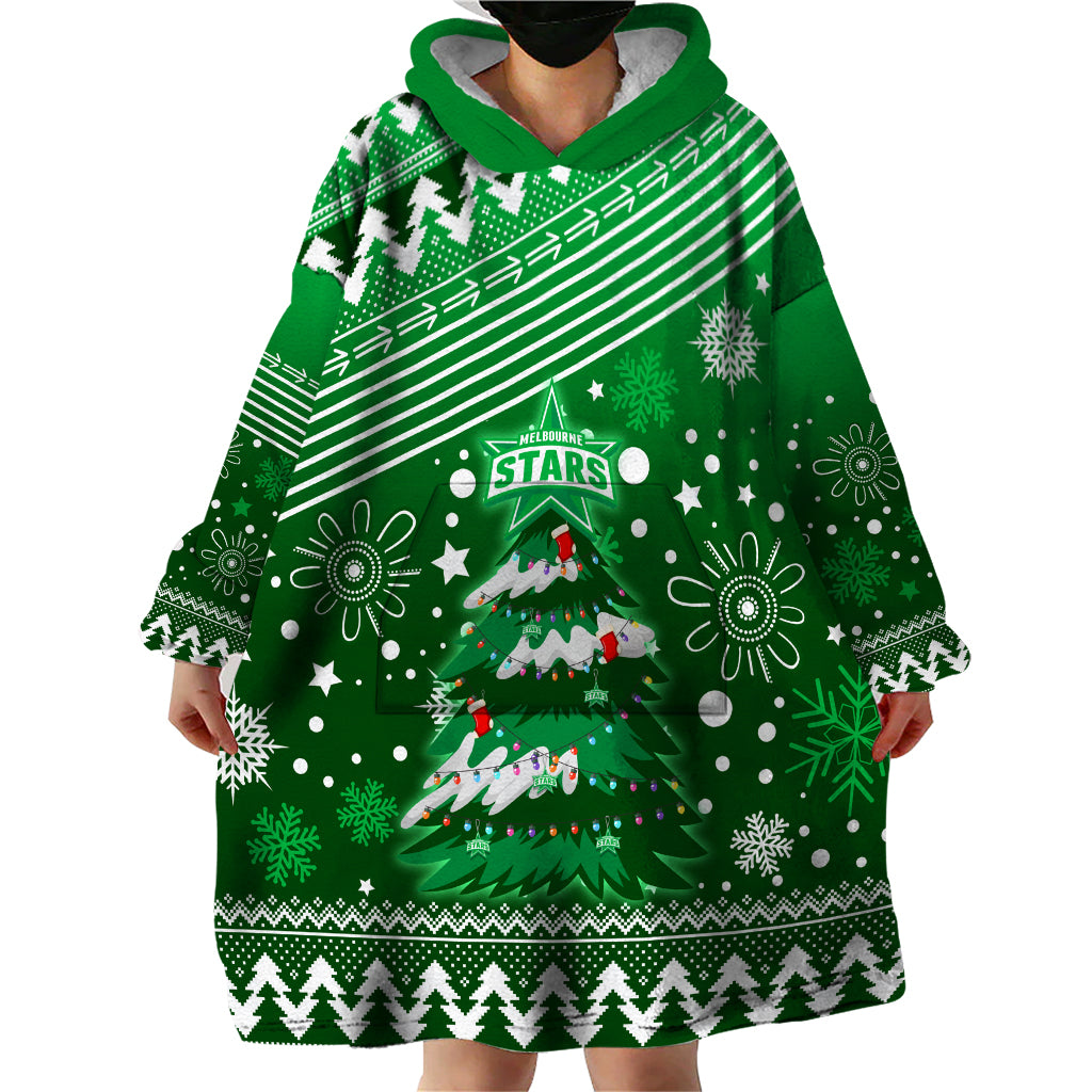 Custom Stars BBL Wearable Blanket Hoodie Christmas Vibe 2023 - Vibe Hoodie Shop