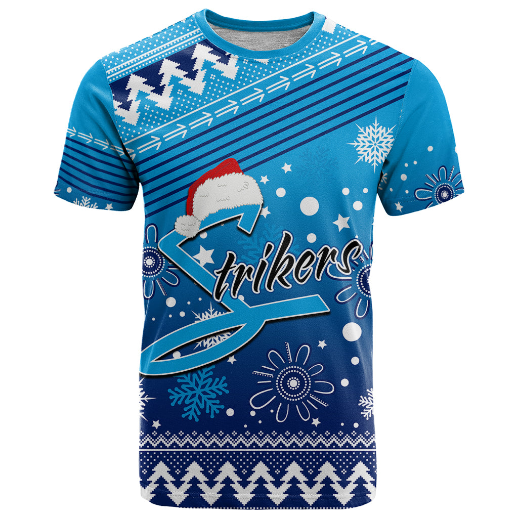 Custom Strikers BBL T Shirt Christmas Vibe 2023 LT9 - Vibe Hoodie Shop