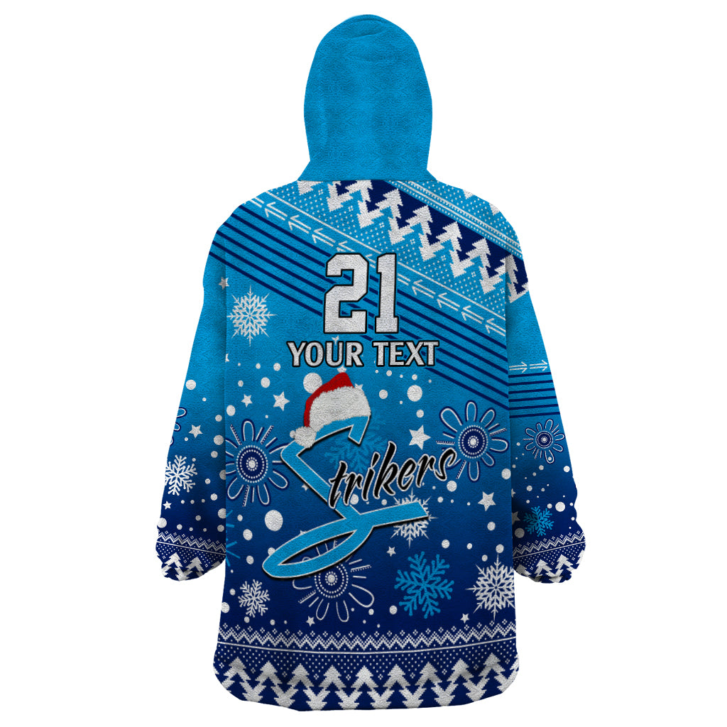 Custom Strikers BBL Wearable Blanket Hoodie Christmas Vibe 2023 - Vibe Hoodie Shop