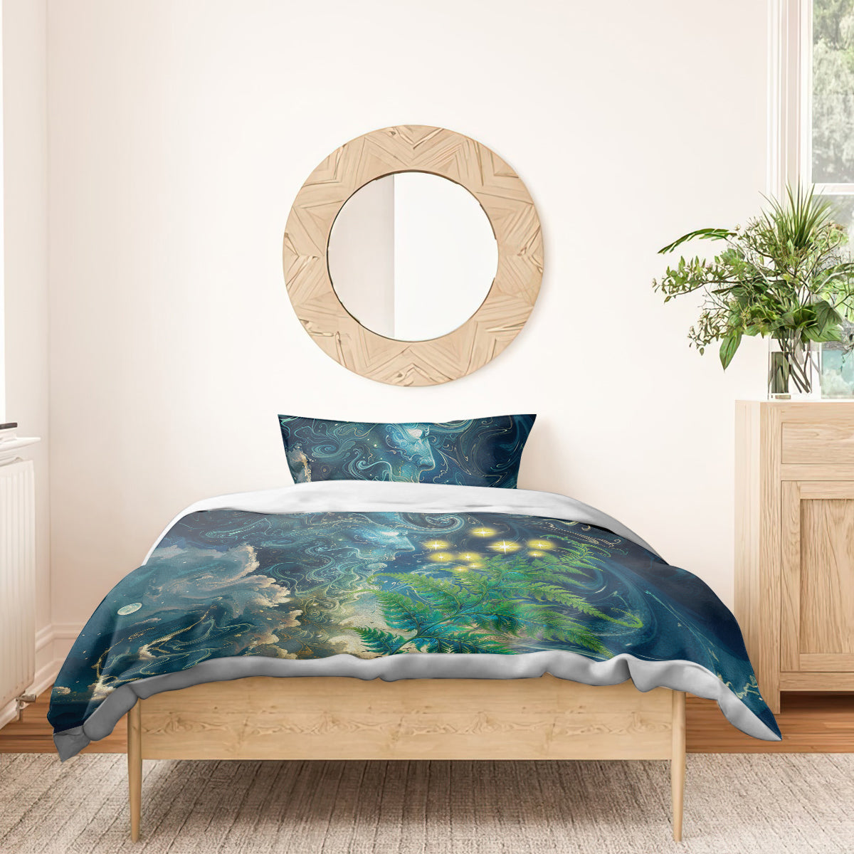 New Zealand Matariki Waipuna-a-rangi Bedding Set He Roimata o Rangi - Vibe Hoodie Shop