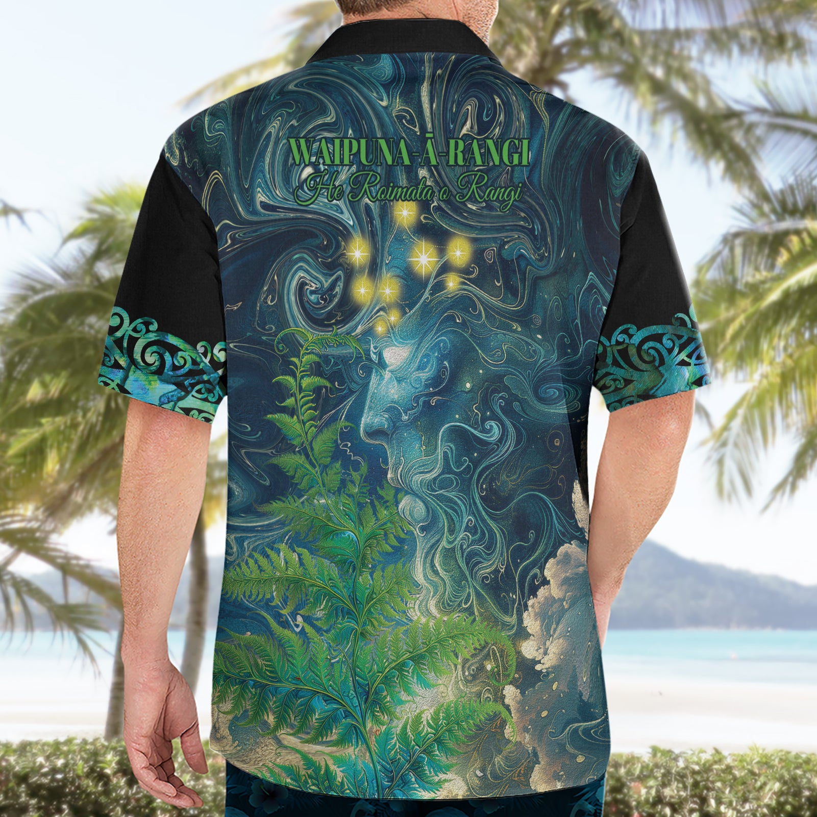 New Zealand Matariki Waipuna-a-rangi Hawaiian Shirt He Roimata o Rangi - Vibe Hoodie Shop