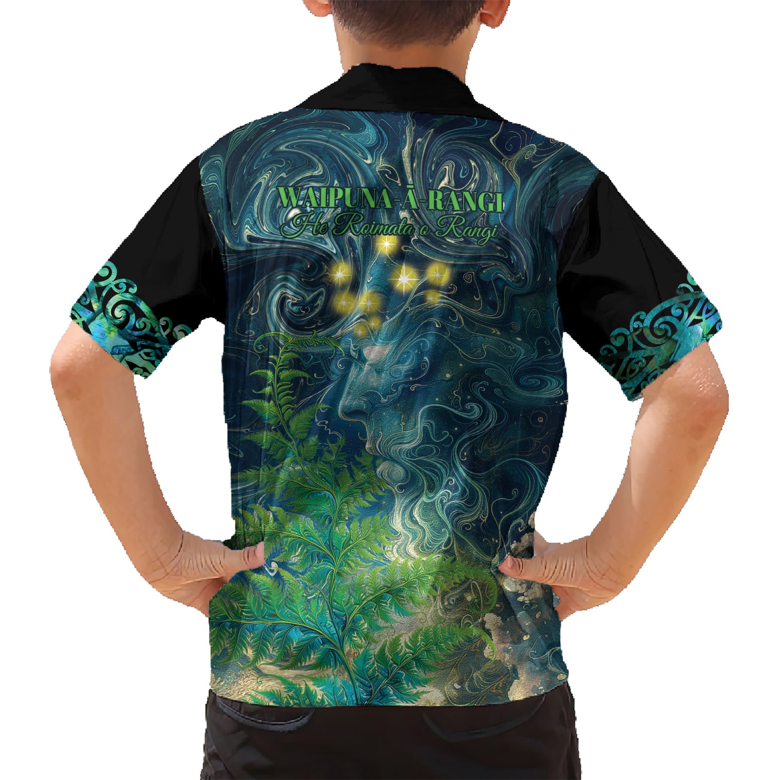 New Zealand Matariki Waipuna-a-rangi Hawaiian Shirt He Roimata o Rangi - Vibe Hoodie Shop