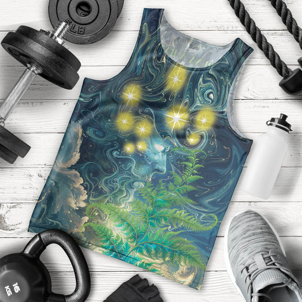New Zealand Matariki Waipuna-a-rangi Men Tank Top He Roimata o Rangi - Vibe Hoodie Shop