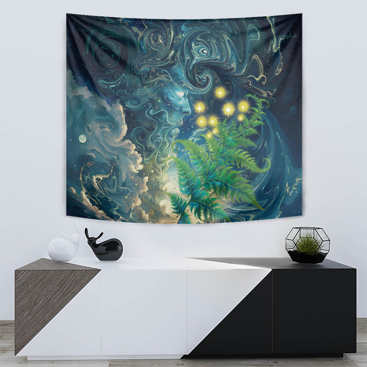 New Zealand Matariki Waipuna-a-rangi Tapestry He Roimata o Rangi - Vibe Hoodie Shop