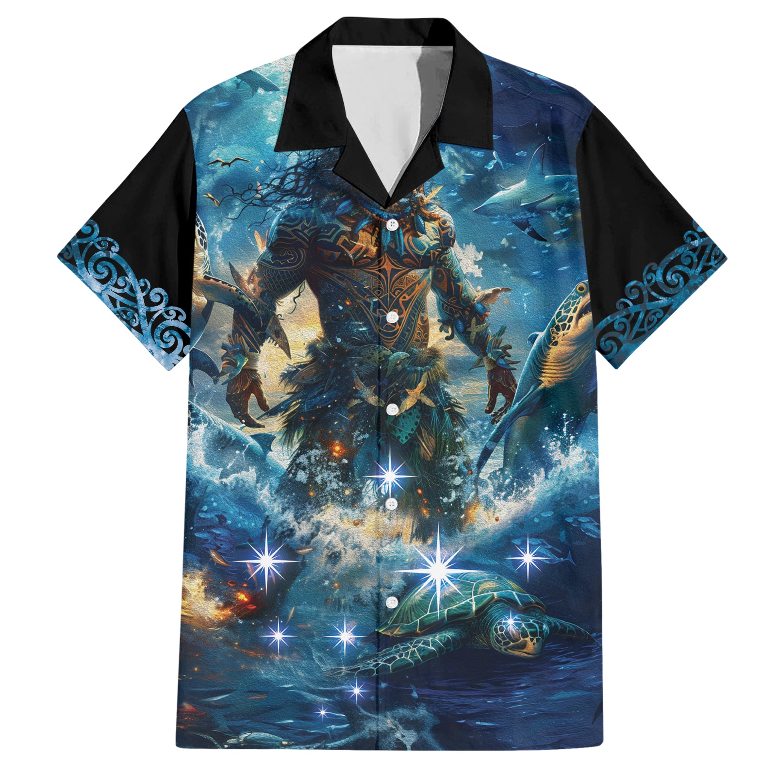 New Zealand Matariki Waita Hawaiian Shirt The Way Of The Water - Vibe Hoodie Shop