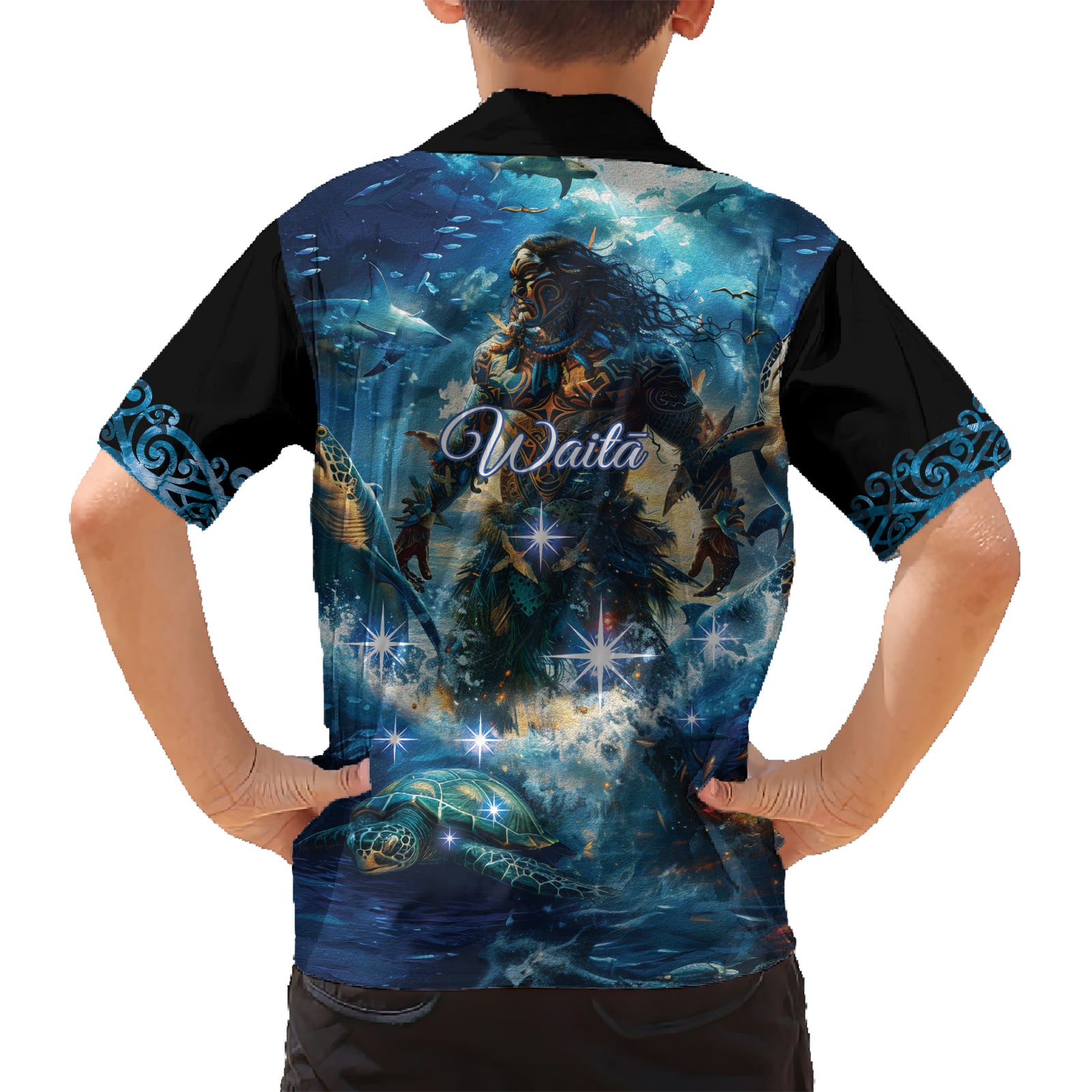 New Zealand Matariki Waita Hawaiian Shirt The Way Of The Water - Vibe Hoodie Shop