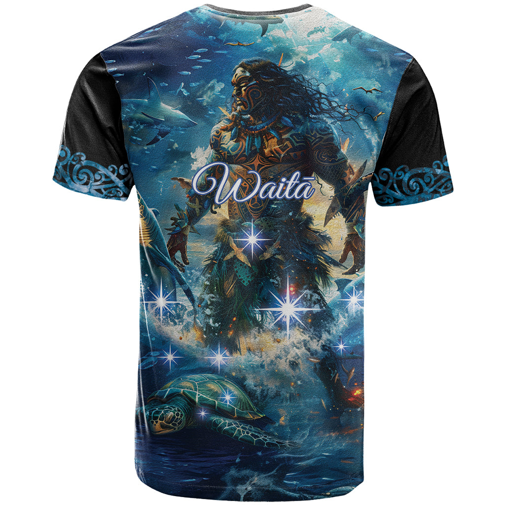 New Zealand Matariki Waita T Shirt The Way Of The Water LT9 - Vibe Hoodie Shop