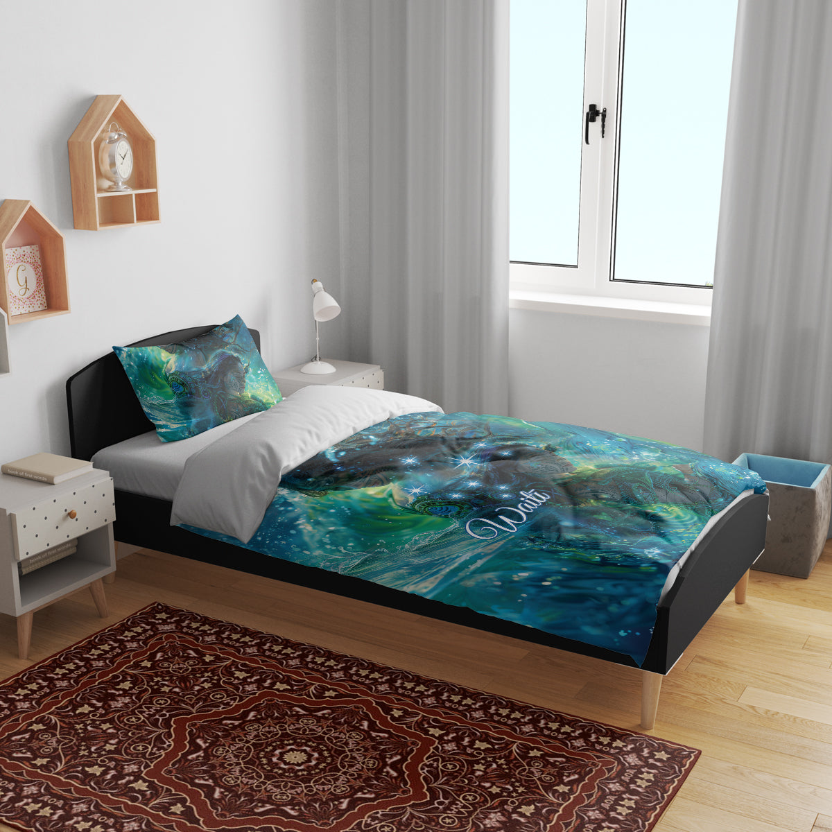 New Zealand Matariki Waiti Bedding Set The Beginnings Of Life - Vibe Hoodie Shop