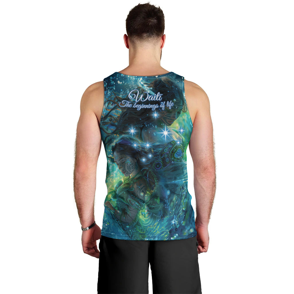 New Zealand Matariki Waiti Men Tank Top The Beginnings Of Life - Vibe Hoodie Shop