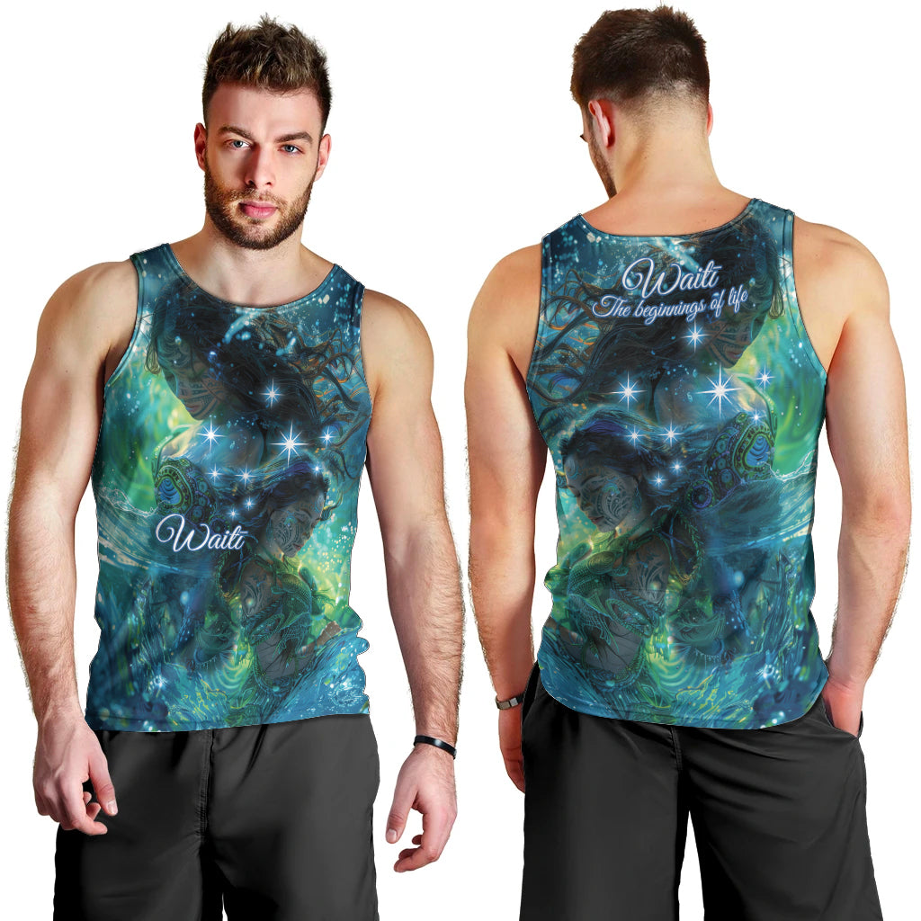 New Zealand Matariki Waiti Men Tank Top The Beginnings Of Life - Vibe Hoodie Shop