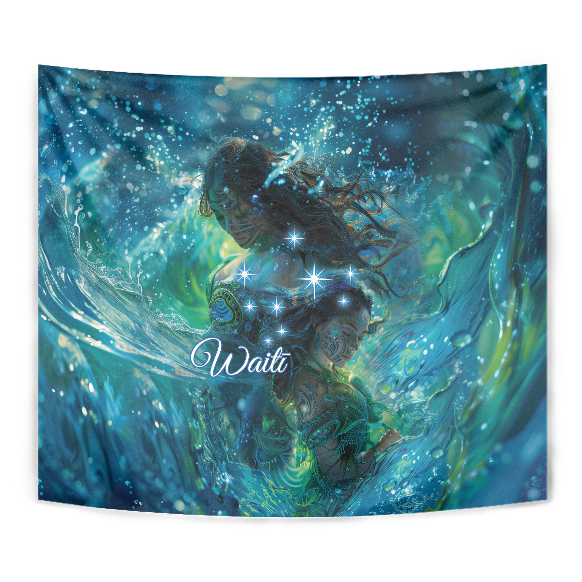 New Zealand Matariki Waiti Tapestry The Beginnings Of Life - Vibe Hoodie Shop