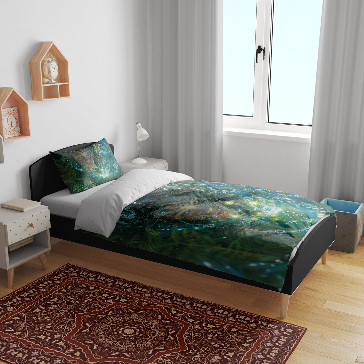 New Zealand Matariki Waiti Bedding Set Waimori and The Origin Of Life - Vibe Hoodie Shop