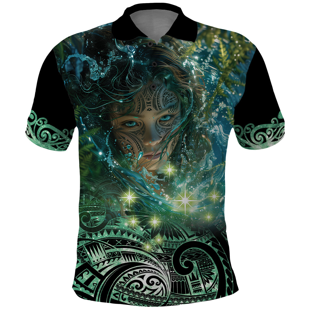New Zealand Matariki Waiti Polo Shirt Waimori and The Origin Of Life LT9 - Vibe Hoodie Shop