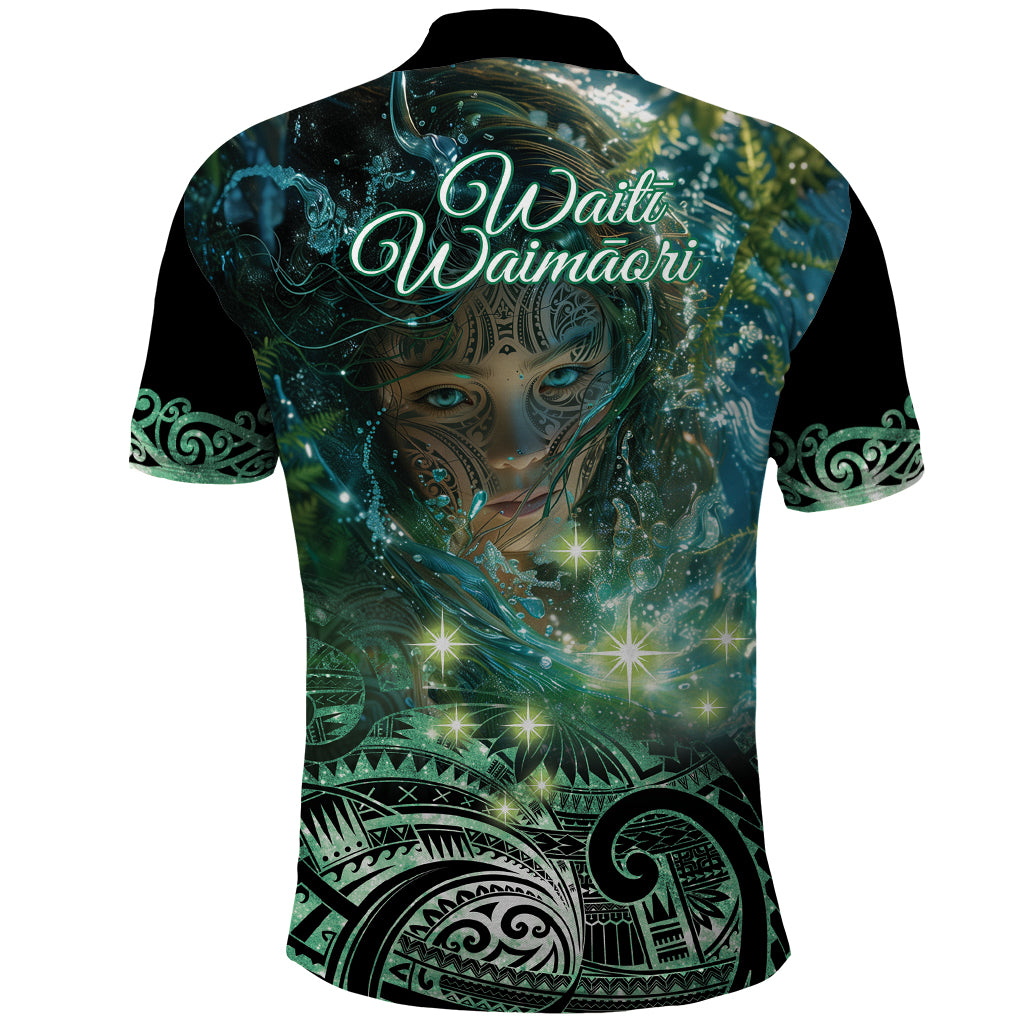 New Zealand Matariki Waiti Polo Shirt Waimori and The Origin Of Life LT9 - Vibe Hoodie Shop