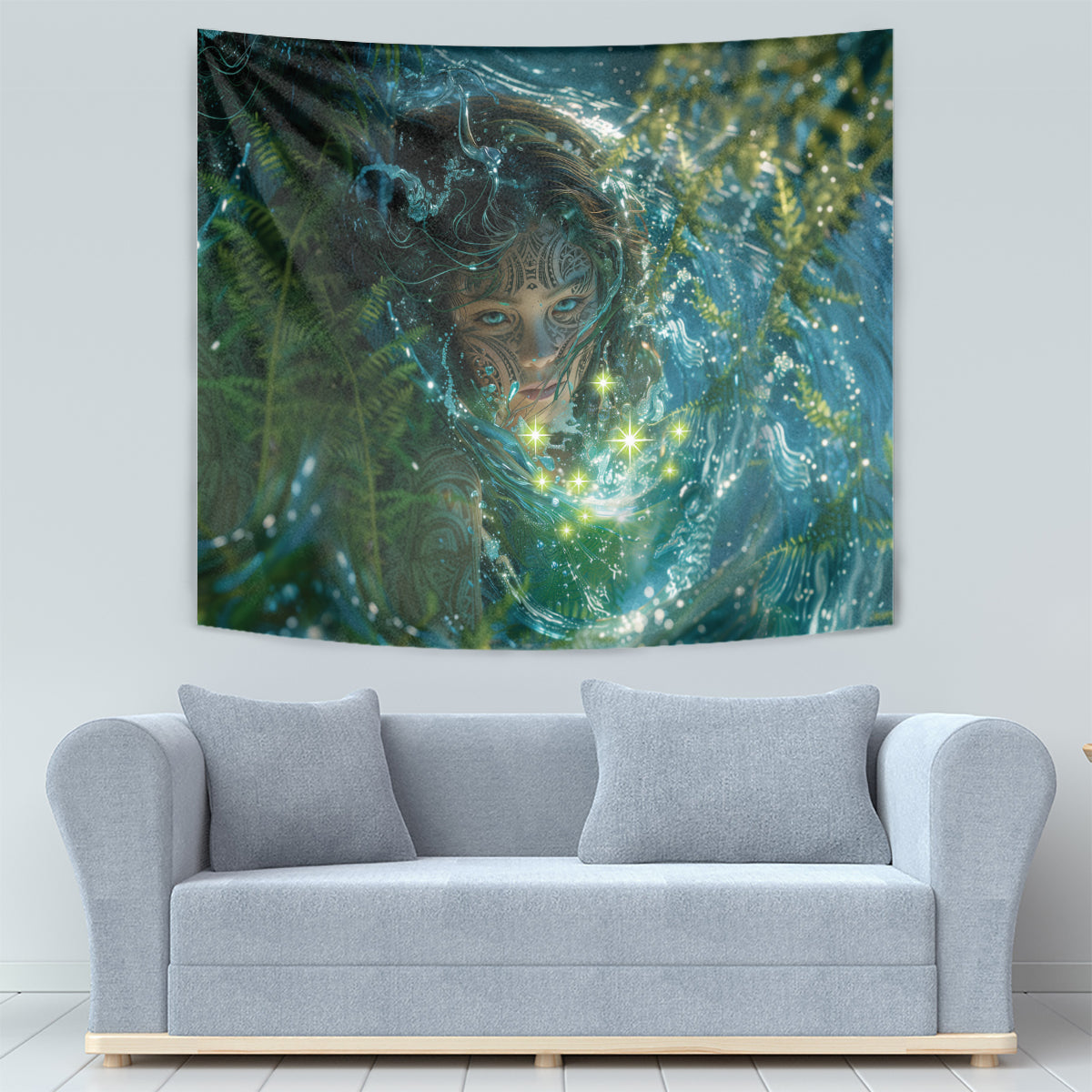 New Zealand Matariki Waiti Tapestry Waimori and The Origin Of Life - Vibe Hoodie Shop