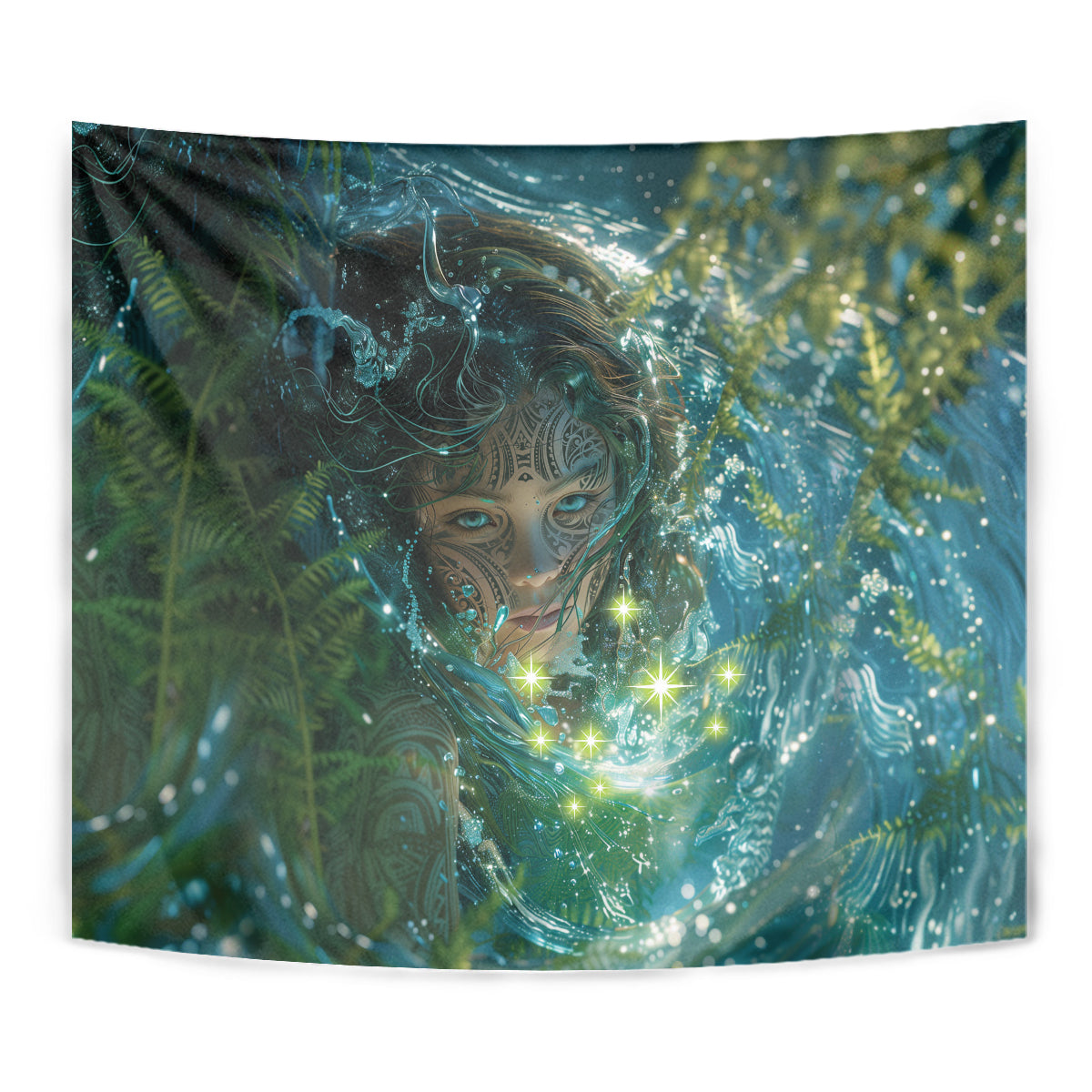 New Zealand Matariki Waiti Tapestry Waimori and The Origin Of Life - Vibe Hoodie Shop