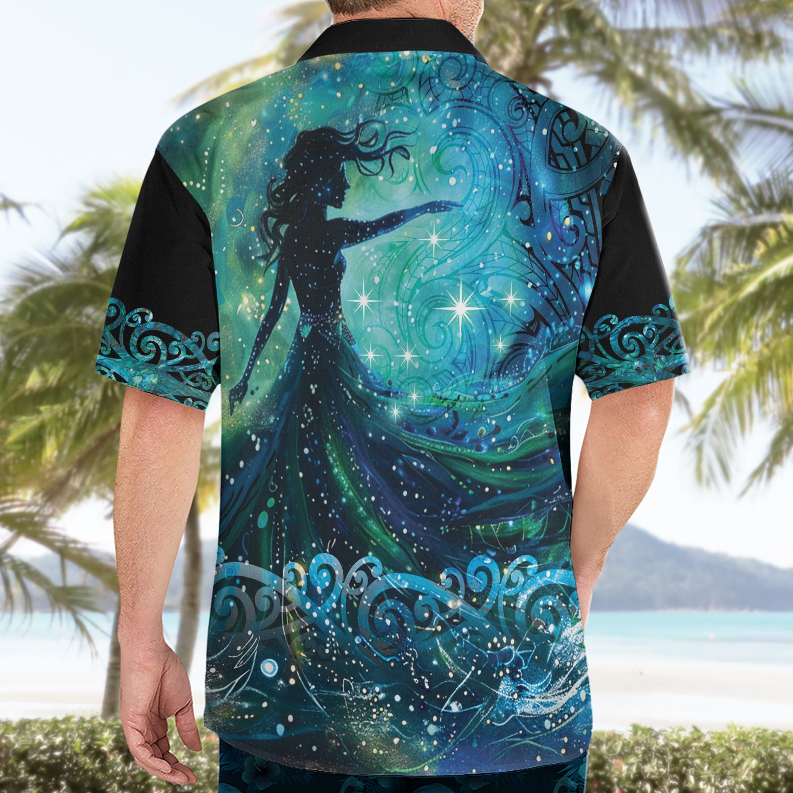 New Zealand Matariki Hiwa-i-te-rangi Hawaiian Shirt Titiro ki nga Whetu Wishing Star - Vibe Hoodie Shop