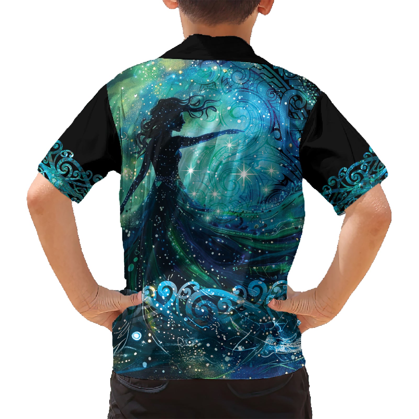 New Zealand Matariki Hiwa-i-te-rangi Hawaiian Shirt Titiro ki nga Whetu Wishing Star - Vibe Hoodie Shop