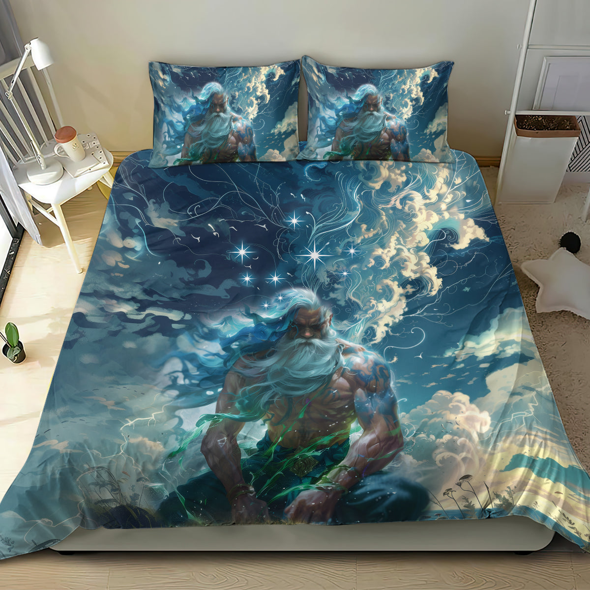 New Zealand Matariki Ururangi Bedding Set The Murmur Of The Wind - Vibe Hoodie Shop