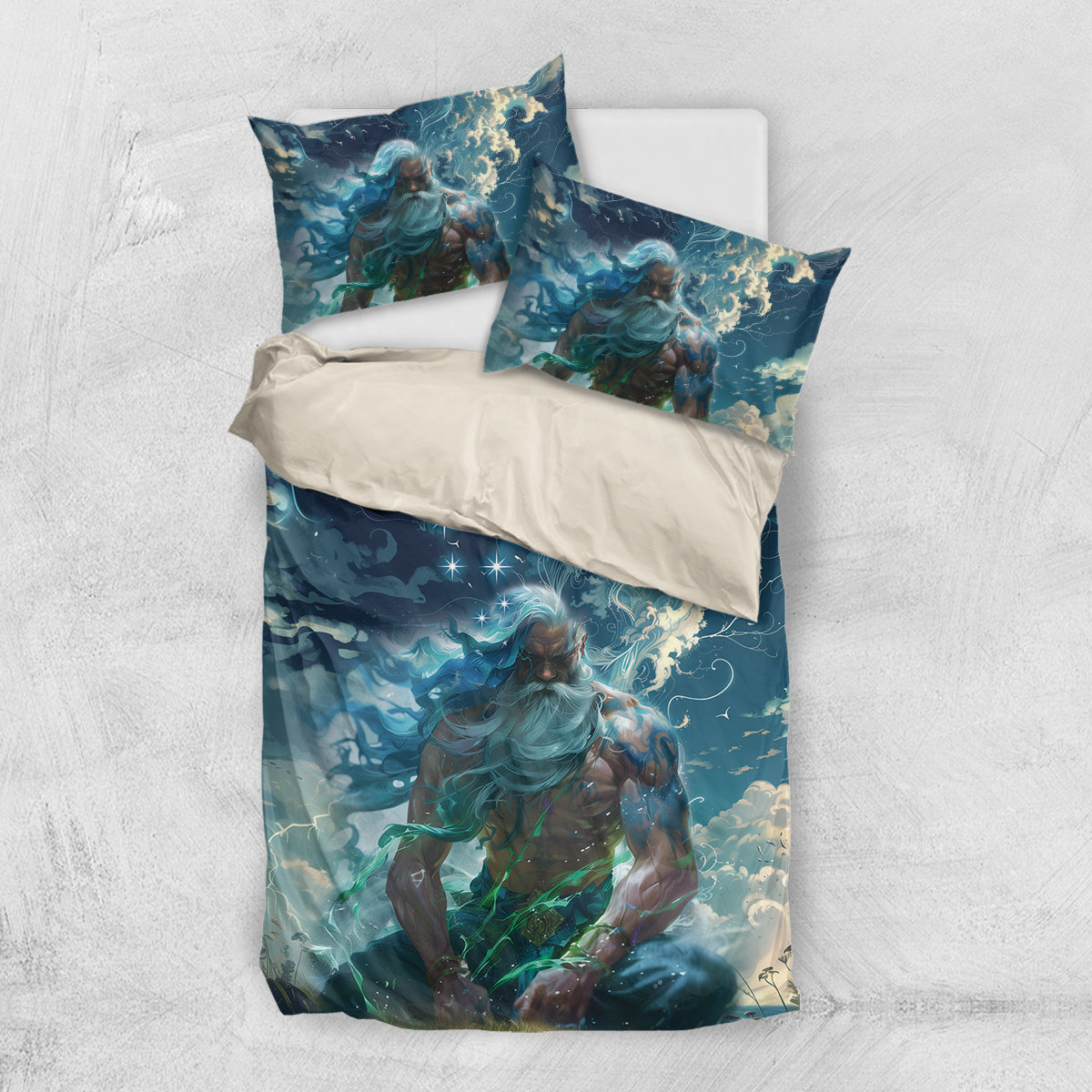 New Zealand Matariki Ururangi Bedding Set The Murmur Of The Wind - Vibe Hoodie Shop