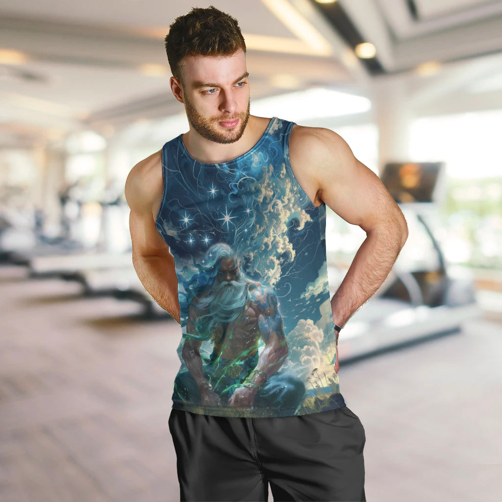 New Zealand Matariki Ururangi Men Tank Top The Murmur Of The Wind - Vibe Hoodie Shop