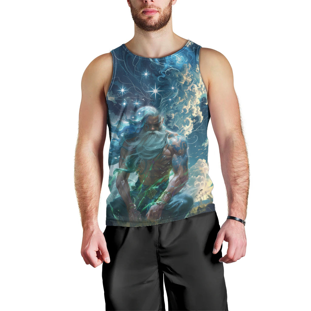 New Zealand Matariki Ururangi Men Tank Top The Murmur Of The Wind - Vibe Hoodie Shop