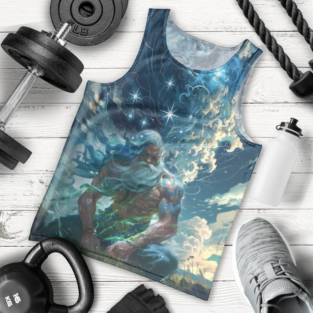 New Zealand Matariki Ururangi Men Tank Top The Murmur Of The Wind - Vibe Hoodie Shop