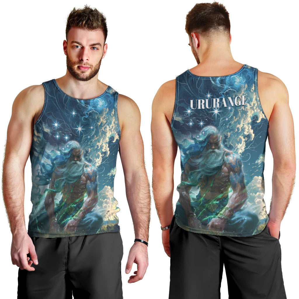 New Zealand Matariki Ururangi Men Tank Top The Murmur Of The Wind - Vibe Hoodie Shop