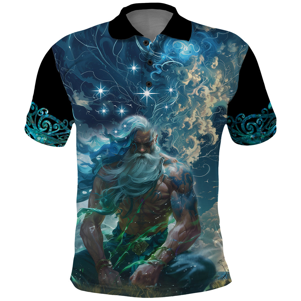 New Zealand Matariki Ururangi Polo Shirt The Murmur Of The Wind LT9 - Vibe Hoodie Shop