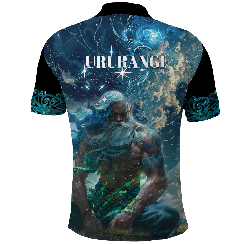 New Zealand Matariki Ururangi Polo Shirt The Murmur Of The Wind LT9 - Vibe Hoodie Shop