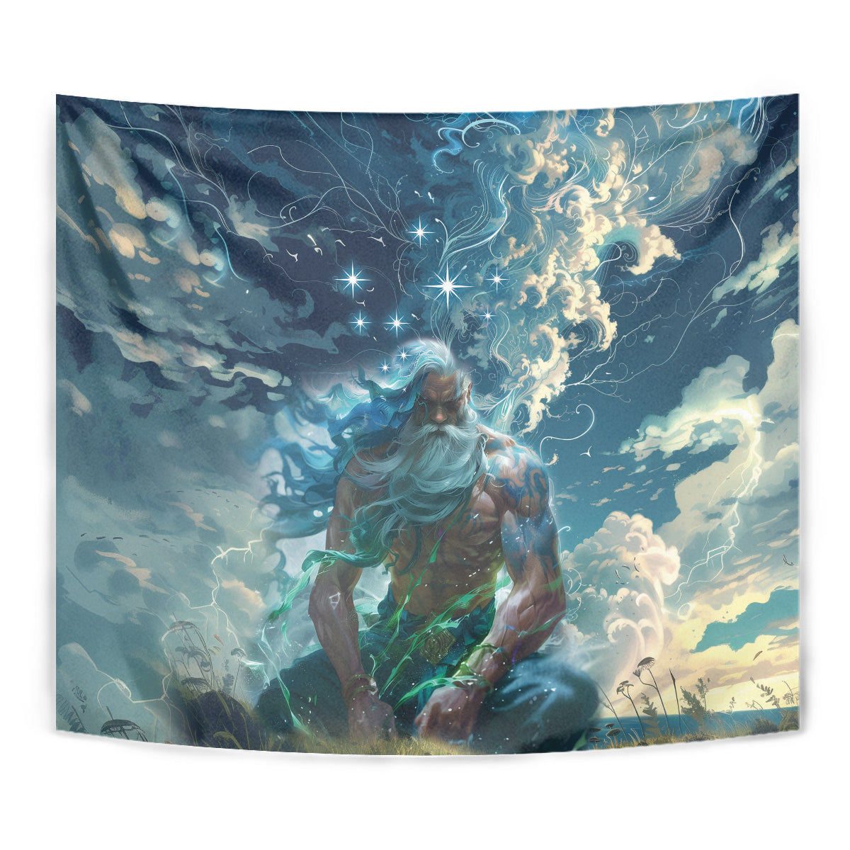 New Zealand Matariki Ururangi Tapestry The Murmur Of The Wind - Vibe Hoodie Shop